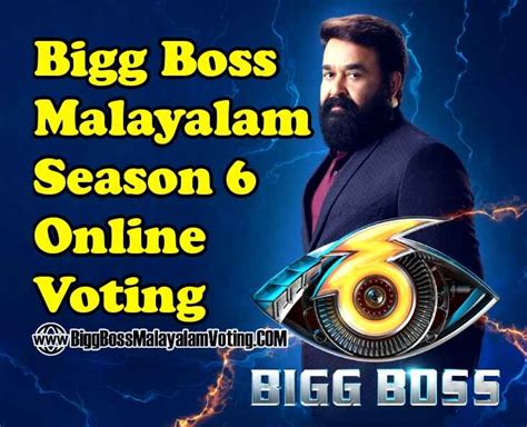 bigg boss malayalam vote results today|Bigg Boss Malayalam Season 6 Voting Results: Who will be .